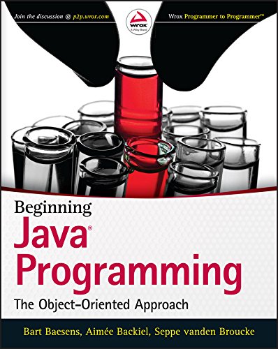 Couverture du livre Beginning Java Programming: The Object-Oriented Approach